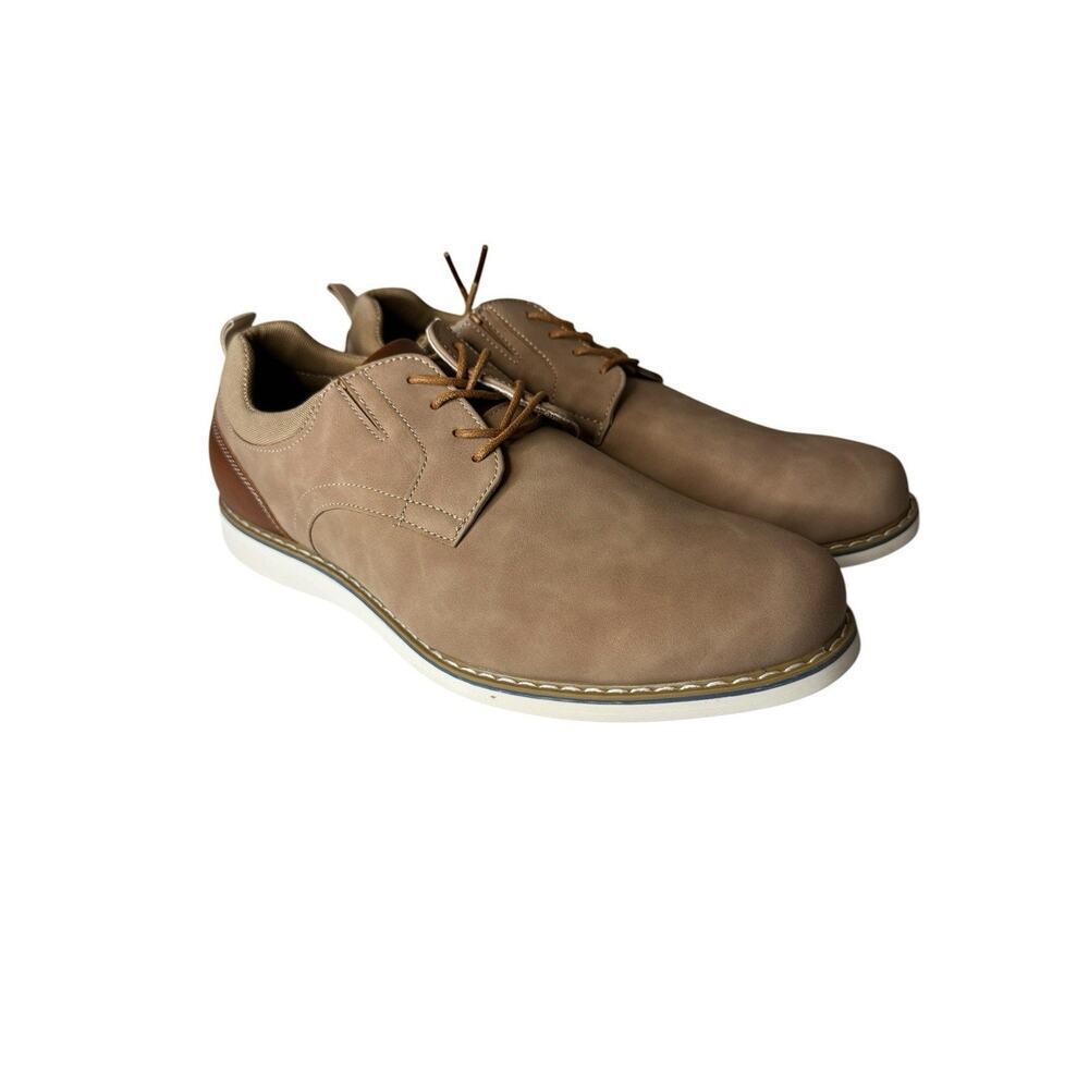 Reserved Footwear NEW Men's New York Vertigo Oxford Shoes Khaki 9.5